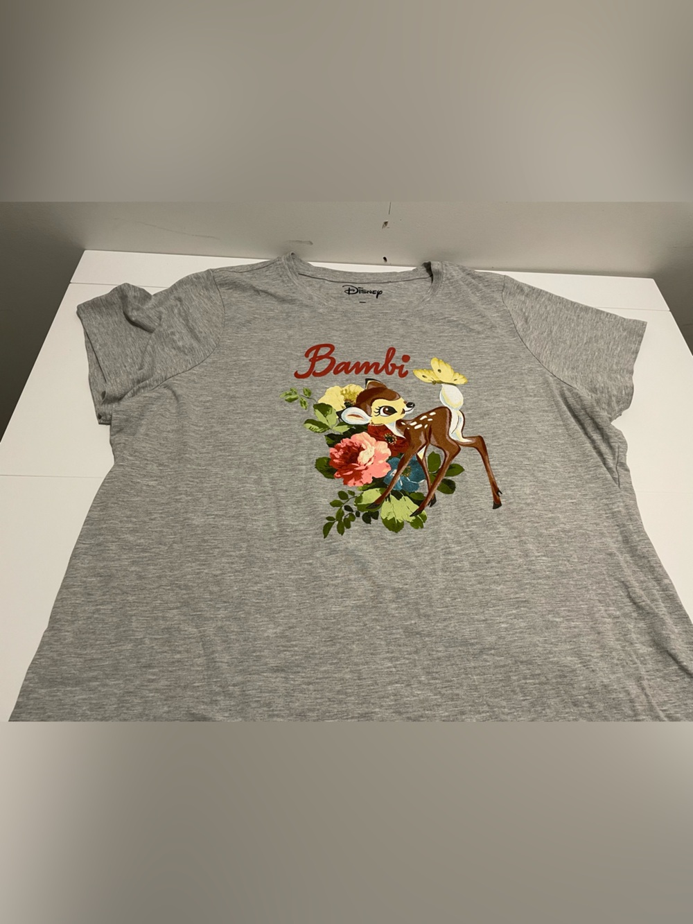 Disney Brand Women's size XXL Bambi Short Sleeve Tee T-Shirt